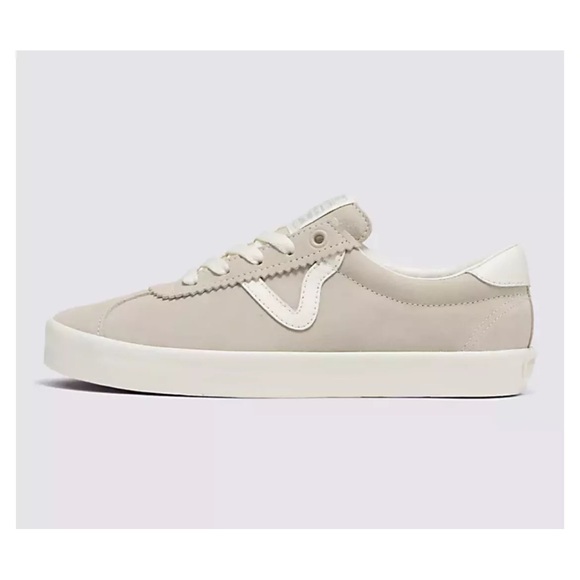 Vans Sport Low Suede Shoe FRENCH OAK/MARSHMALLOW Worn Once - Picture 3 of 10